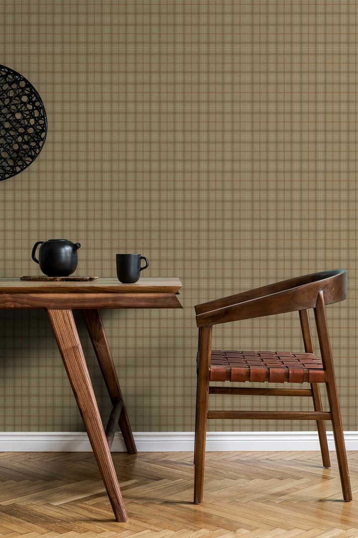 check-brown-wallpaper-coordonne-1