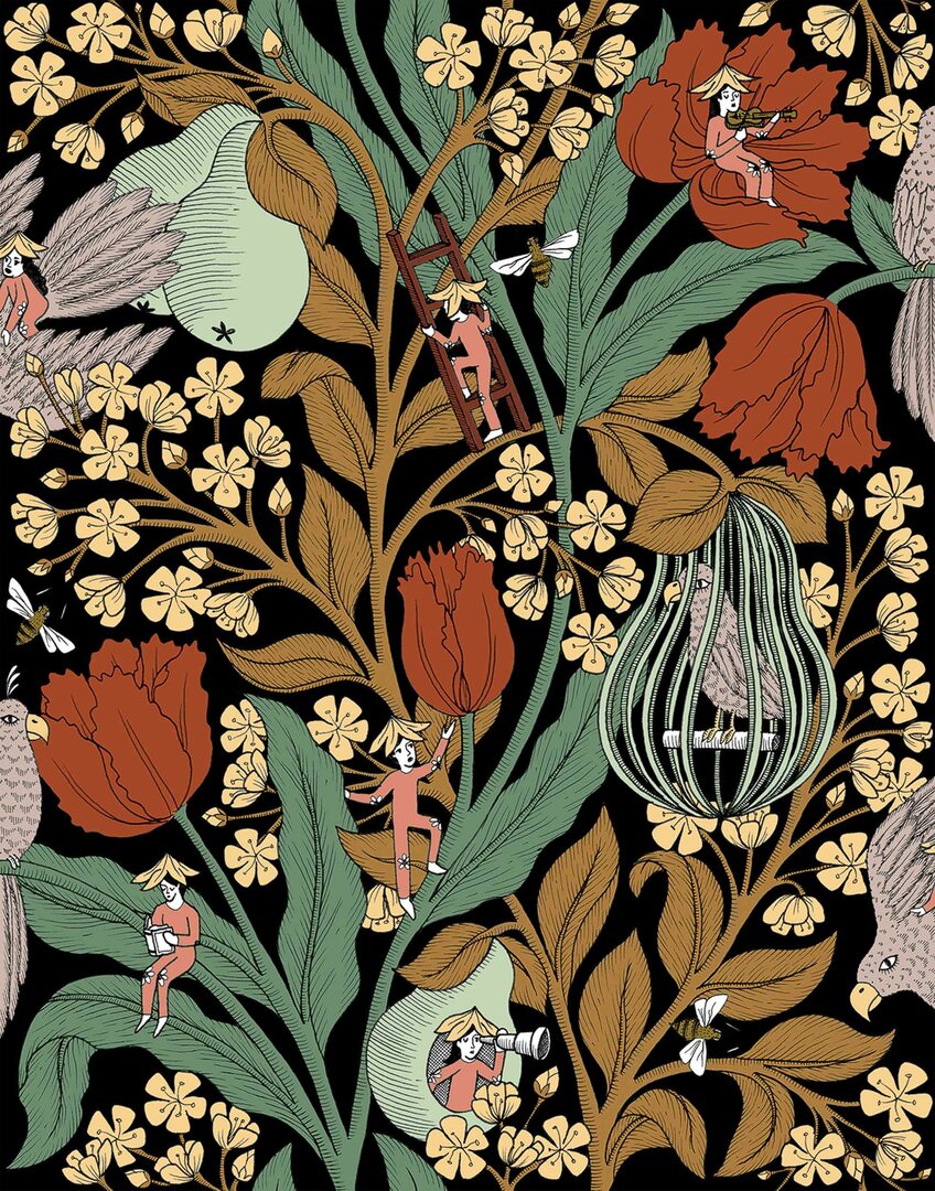 neobelleepoque-black-wallpaper-coordonne