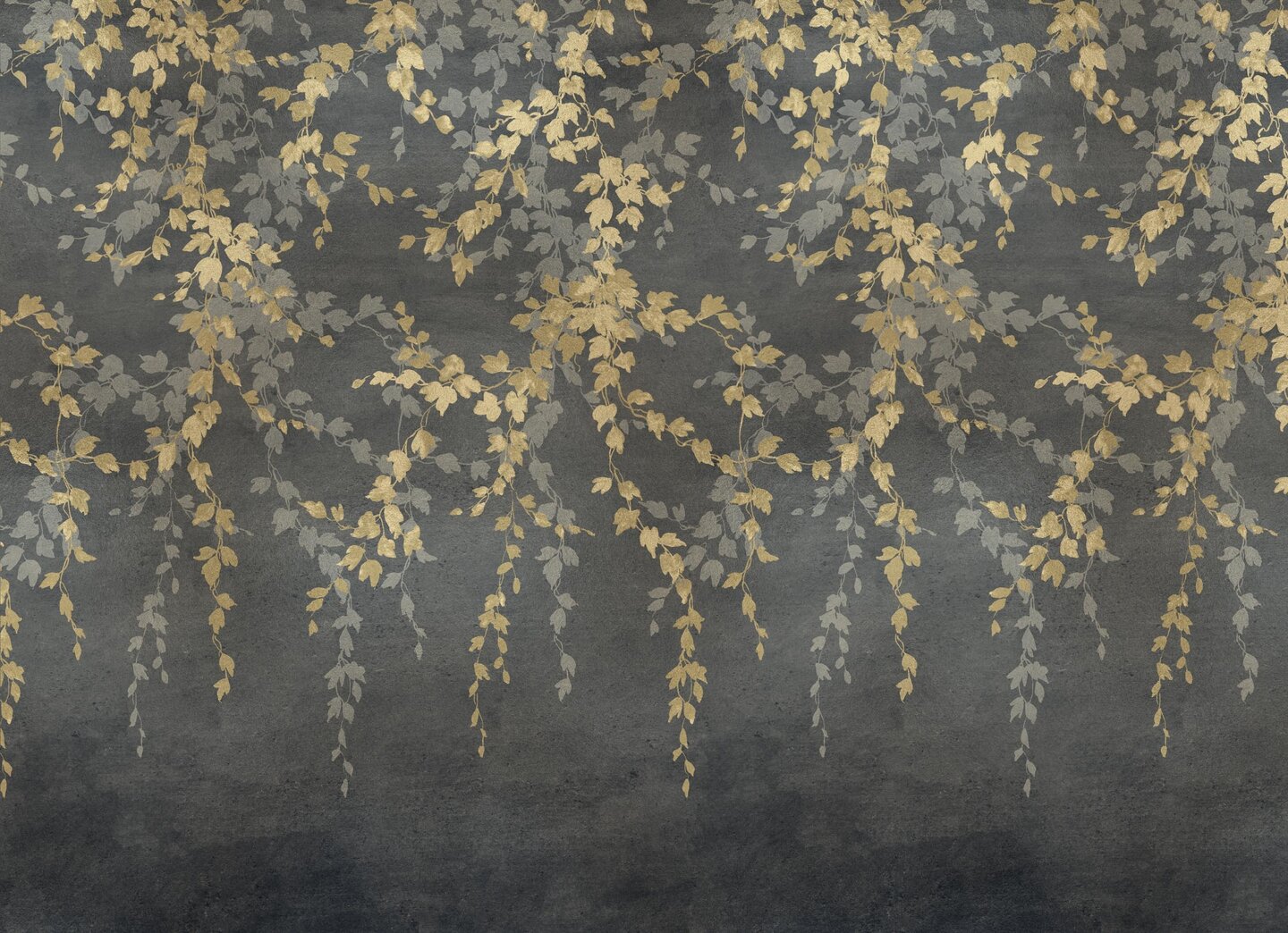 vine-shadow-gold-murals-coordonne