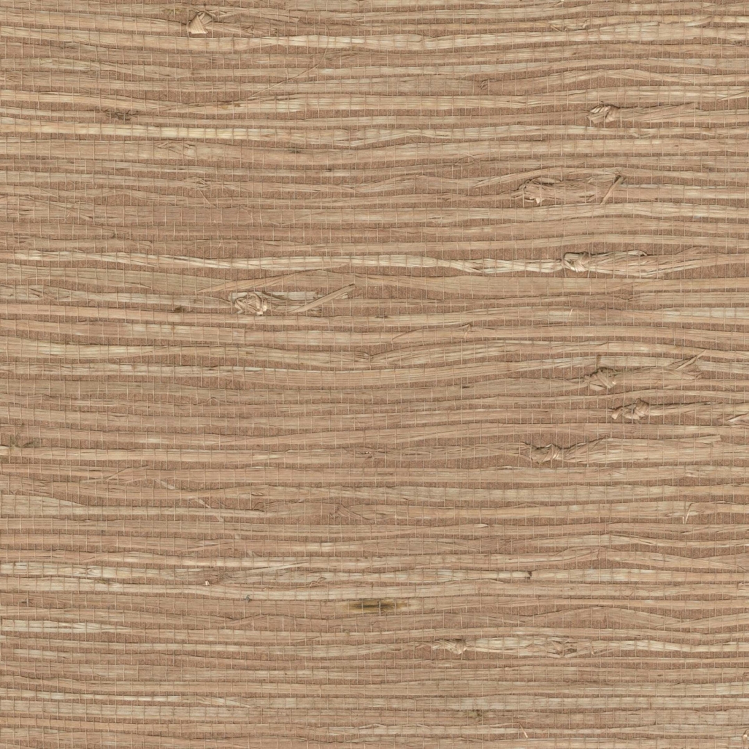 PAPIER PEINT ELITIS GRASSCLOTH NOISETTE