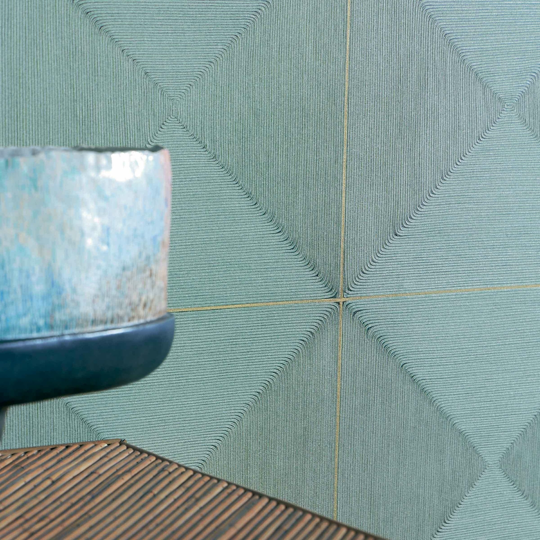 PAPIER PEINT ELITIS SILLAGE CELADON 3