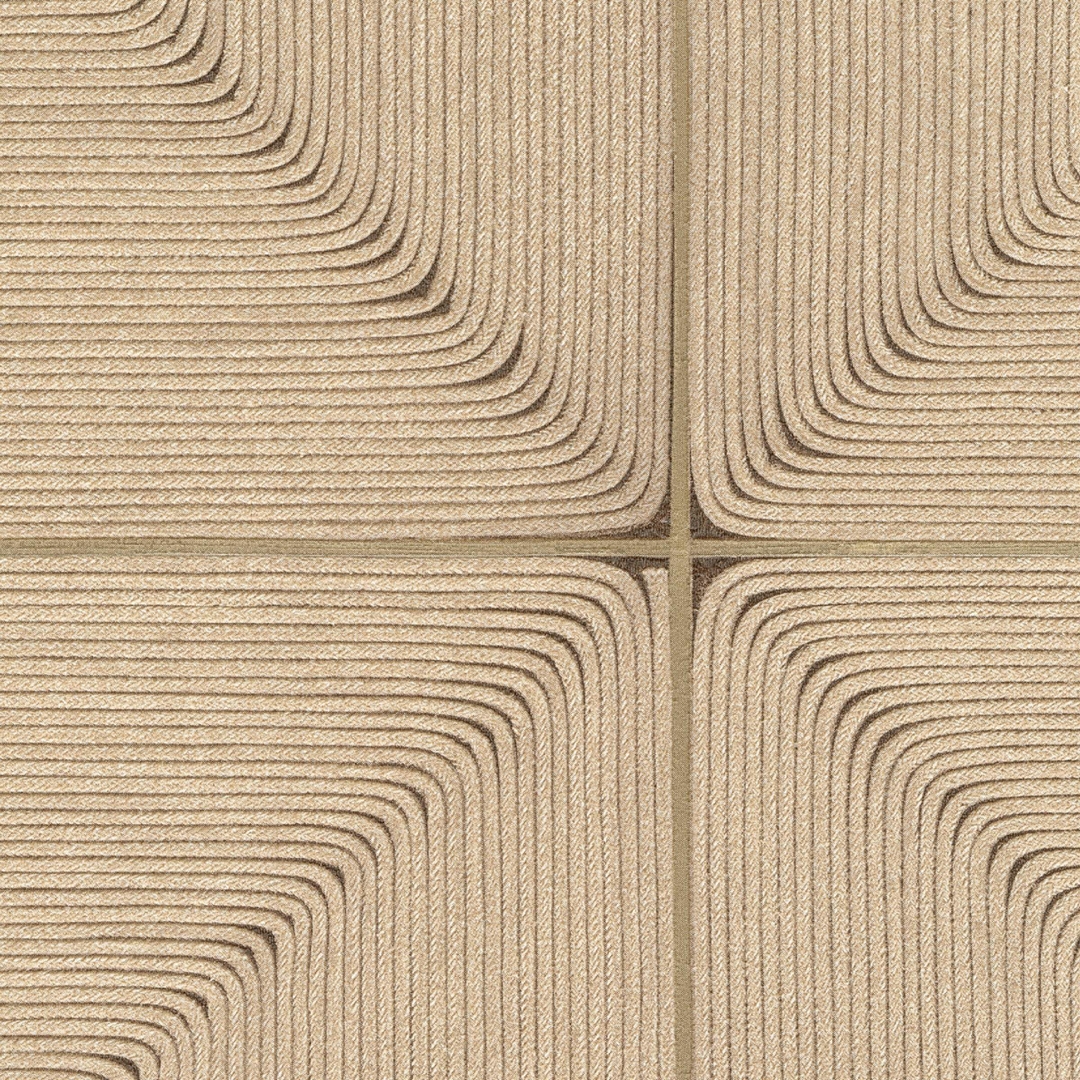 PAPIER PEINT ELITIS SILLAGE CELADON BEIGE