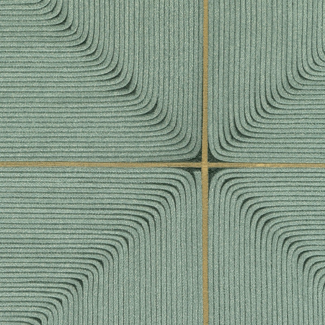 PAPIER PEINT ELITIS SILLAGE CELADON