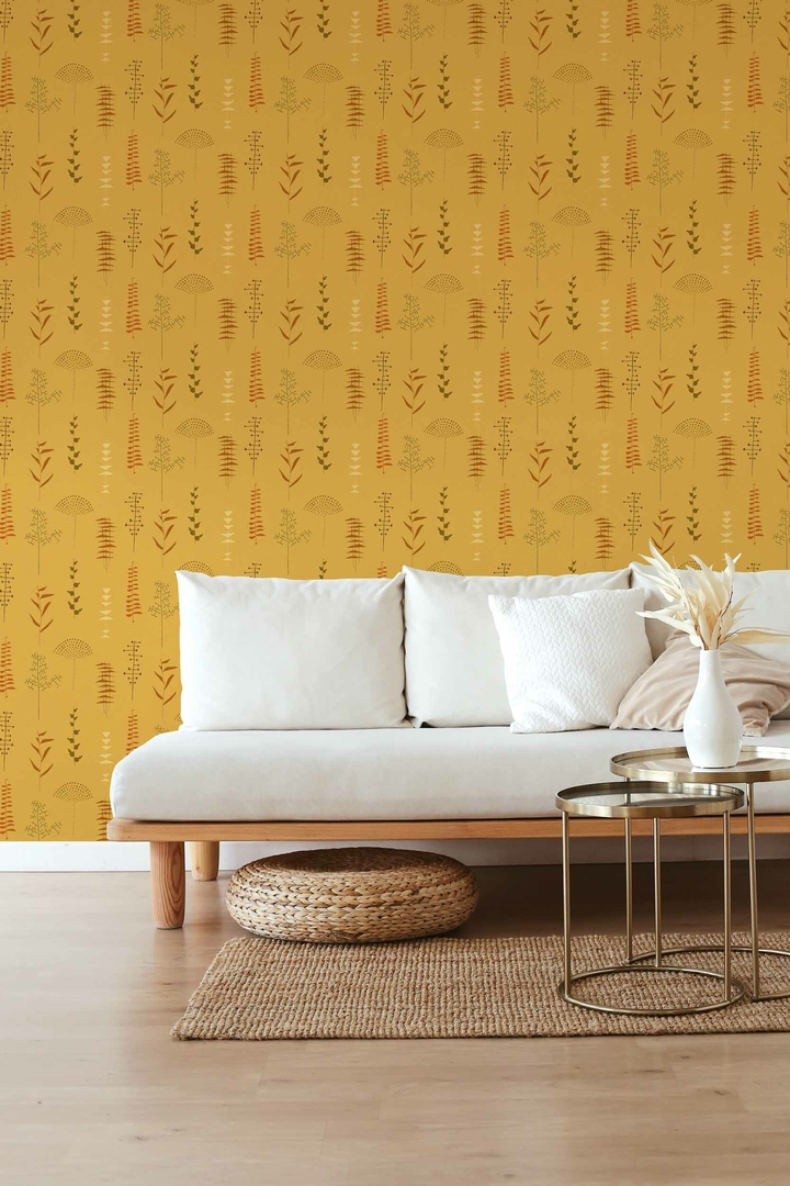 herbario-curry-papier-peint-design-minimaliste-nature-coordonne