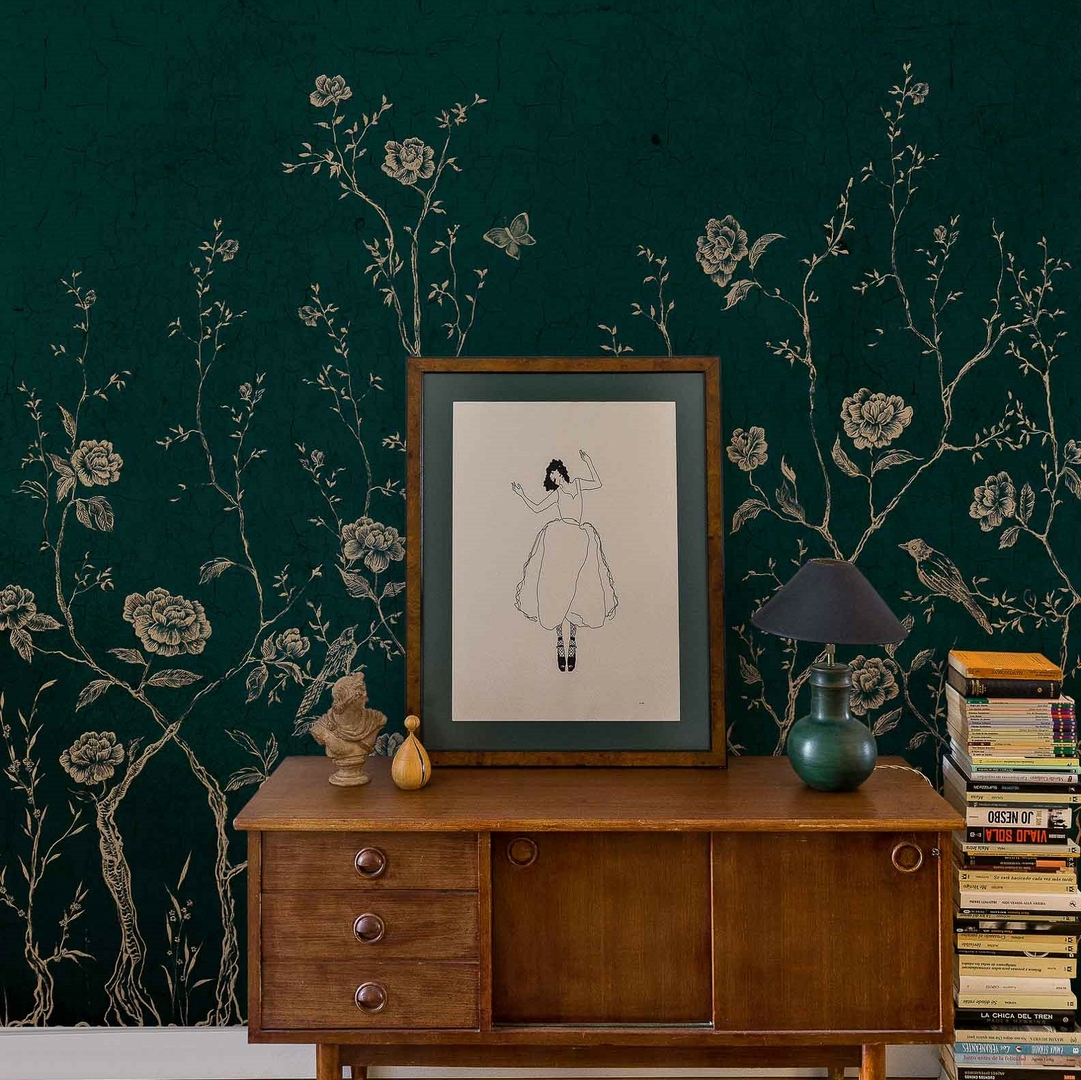 chinoiserie--papier-peint-vert-chambre