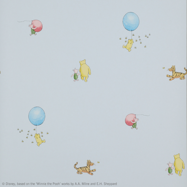 winnie-the-pooh-ballon-jane-churchill-papier-peint-enfant-02-bleu