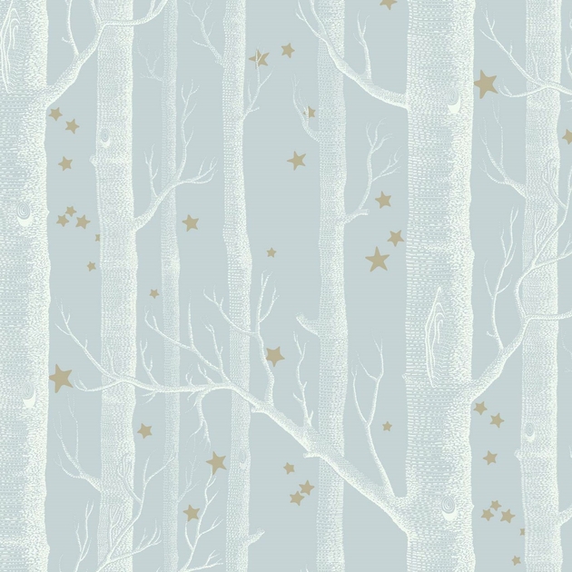 papier-peint-cole-son-arbre-etoile-woods-stars-11051-ciel-or