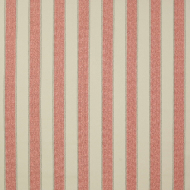 willow-stripe-tissu-ameublement-coton-rayé-rouge-rose-corail