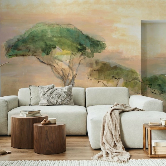 Serengueti-papier-peint-panoramique-savanne-coordonne