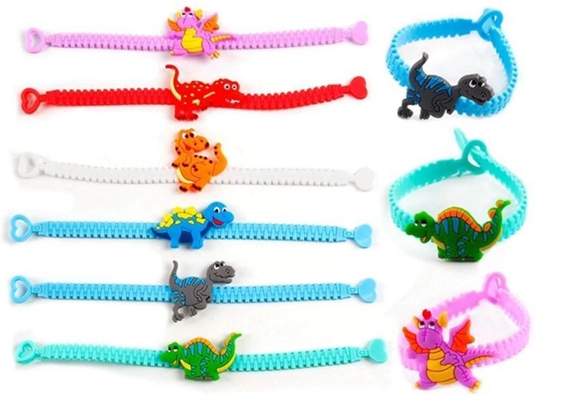bracelet-silicone-dinosaure