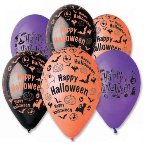 6-ballons-imprimes-decoration-fete-halloween