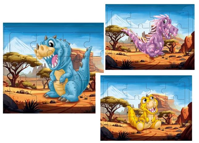 puzzle-dinosaure