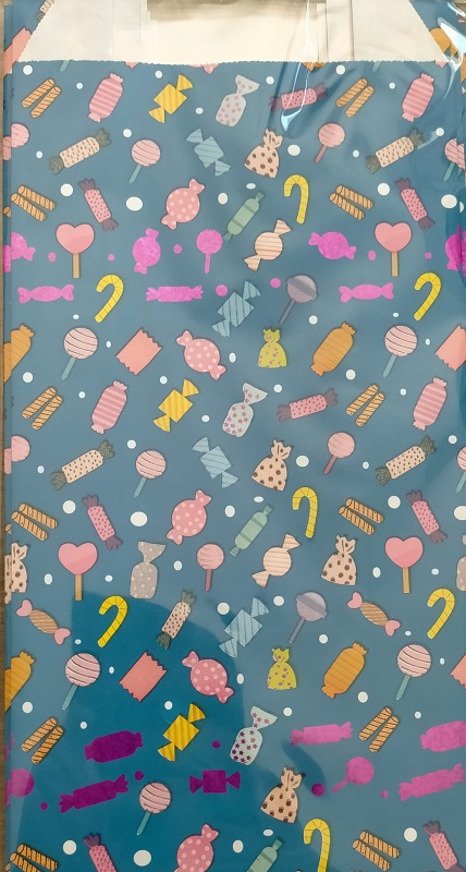 Lot De 50 Pochettes Cadeau En Papier - 5 Modèles Fêtes & Sapins - 12x20 Cm - Fabriqué En France