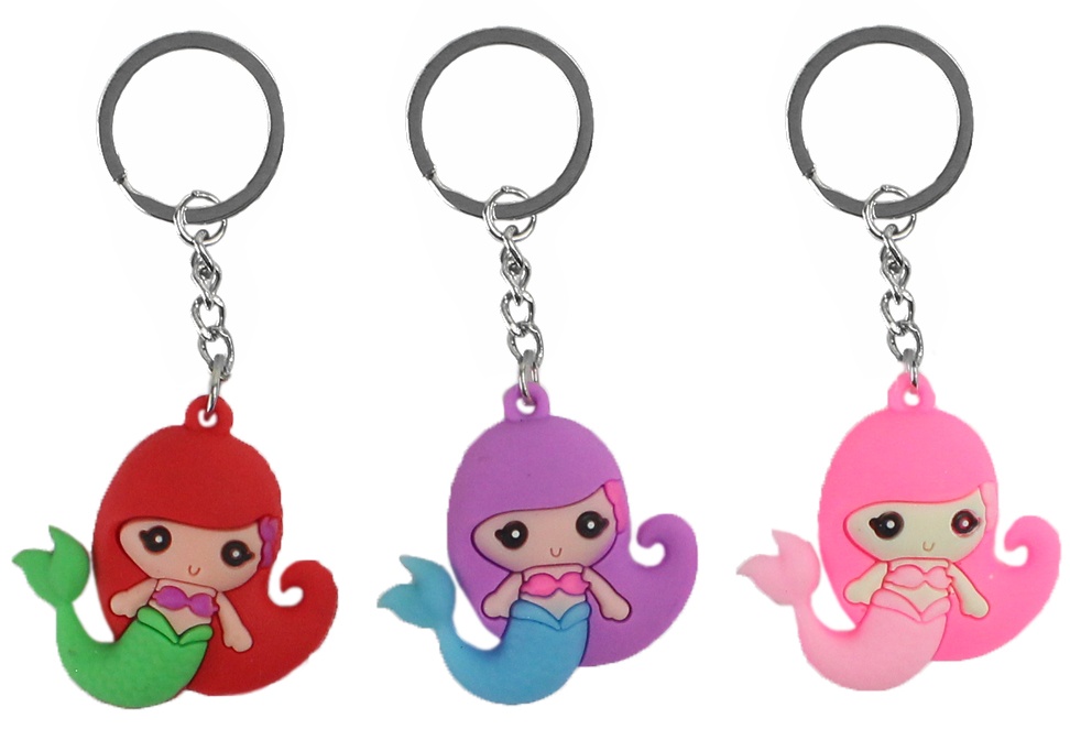porte-clé-sirene-en-silicone