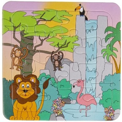 Puzzle Animaux Jungle