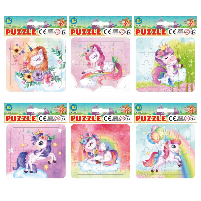 Puzzle Licorne 36 pièces pour enfant