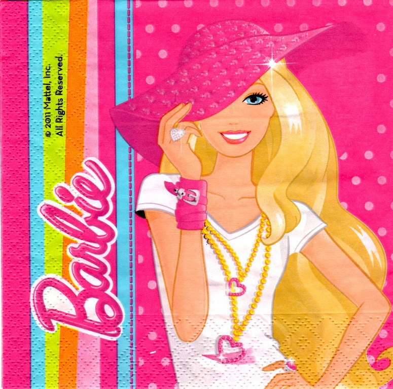 barbie-20-serviettes-papier