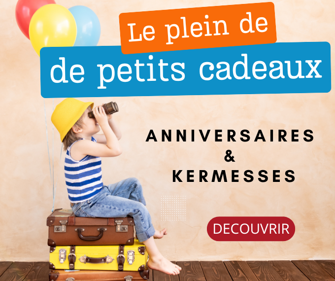 Petits cadeaux invités anniversaire enfants