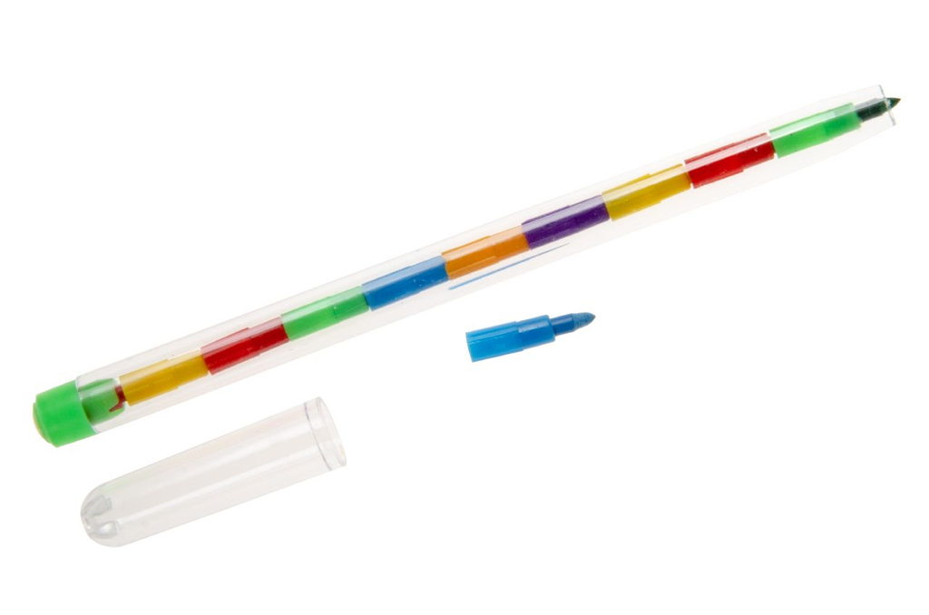 Crayon Pousse avec mines couleur - Cadeaux jouets kermesse filles