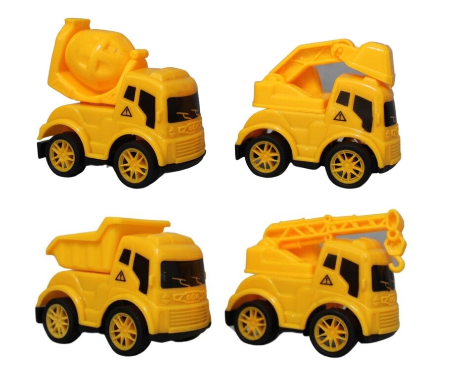 Camion Jouet 7 En 1 Pour Enfant 2 3 4 5 6 Ans Garcon, Avec 6 Petit Excavatrice De Construction Jouet Jouets Detransport De V Amz