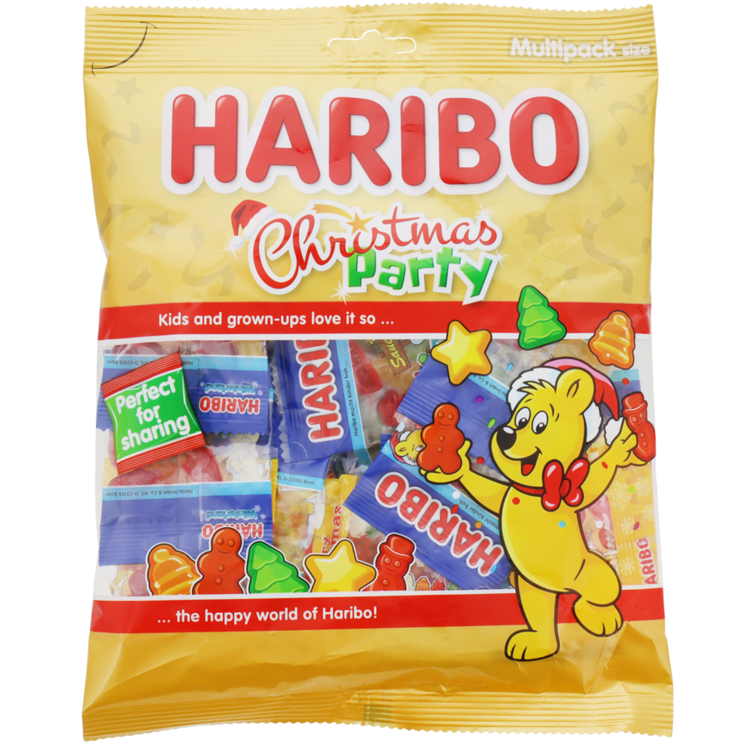 20 Mini Sachets Bonbons Haribo Christmas pour Calendriers avent