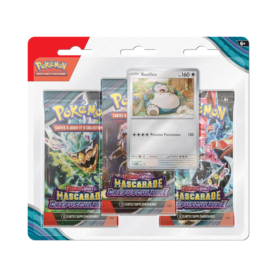 pack-3-boosters-pokemon-ronflex