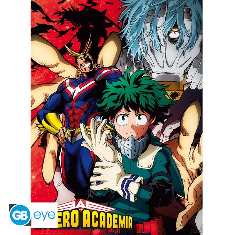 my-hero-academia-pack poster manga