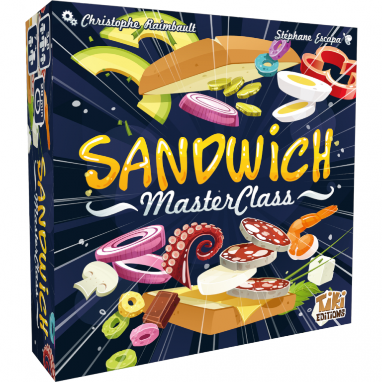 JEU DE SOCIETE SANDWICH MASTERCLASS