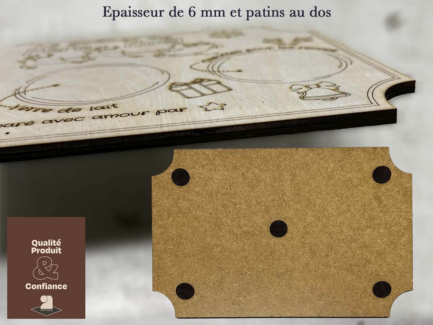 caractéristique du plateau du goûter du Père Noêl