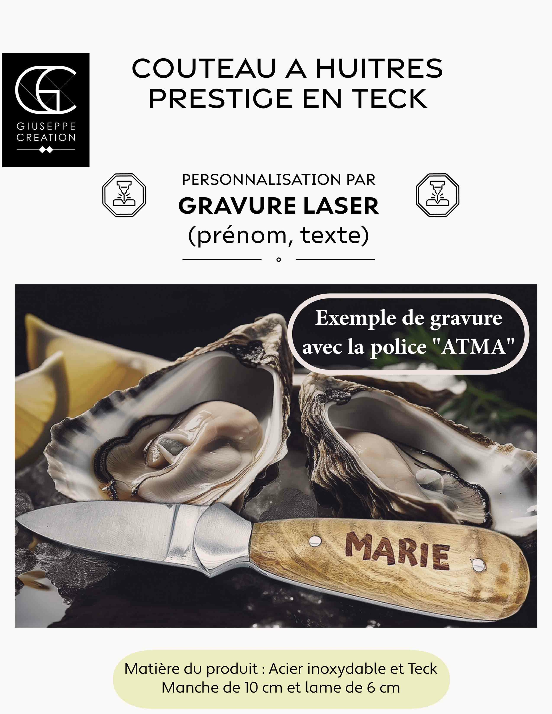 Gravure personnalisée : Marquage laser & gravure mécanique