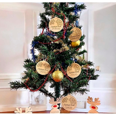boules-de-noel-personnalisées par prénoms ou nom de chien et chats