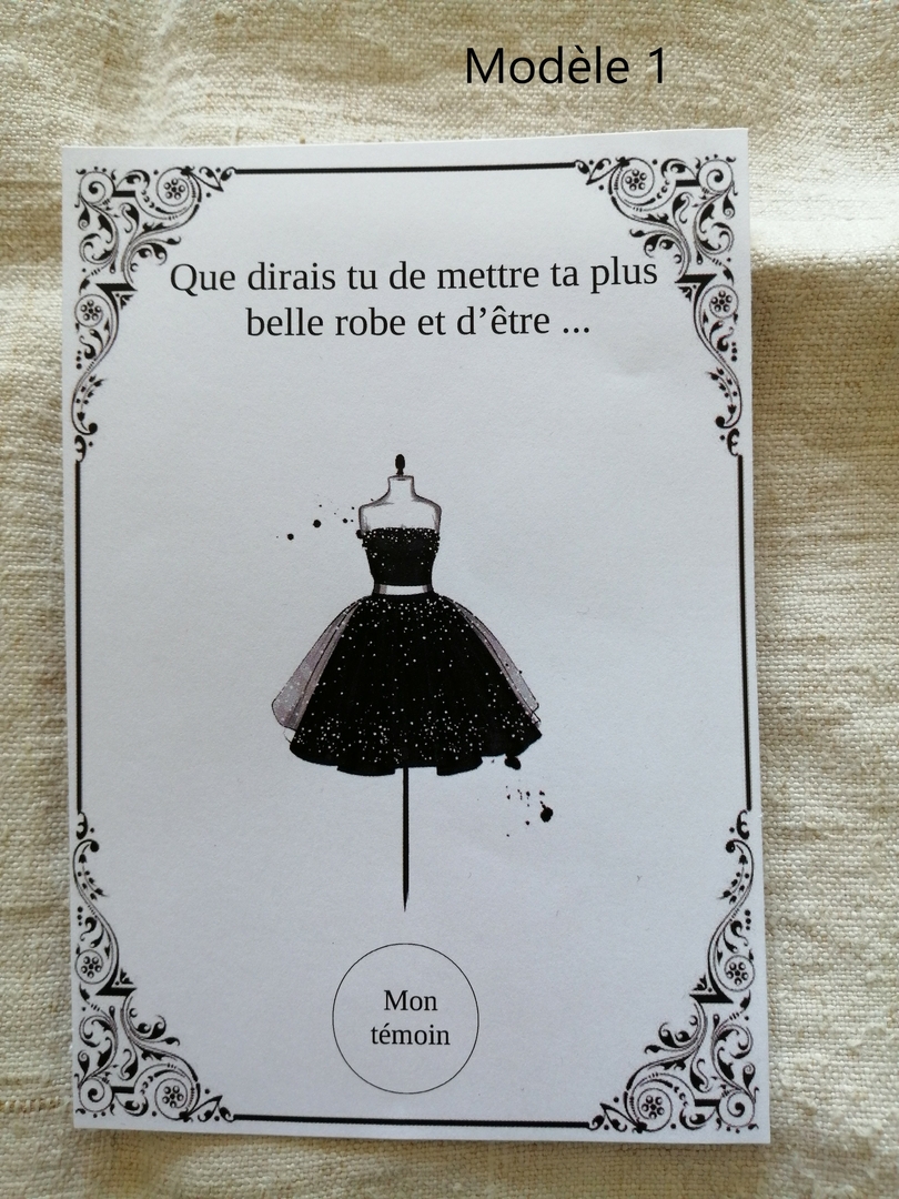 Carte à Gratter Demande Témoin Hortensia – La Crafterie