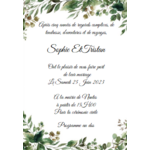 faire part eucalyptus