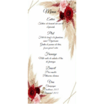 menu plume