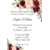 faire part fleur bordeaux