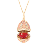 01. Fabergé Palais Tsarskoye Selo Rose Heart Locket 1151FP2131