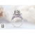 Bague Saphirs violets et perle de tahiti (8)