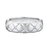 452RG1030 Treillage Diamond White Gold Polished Thin Ring