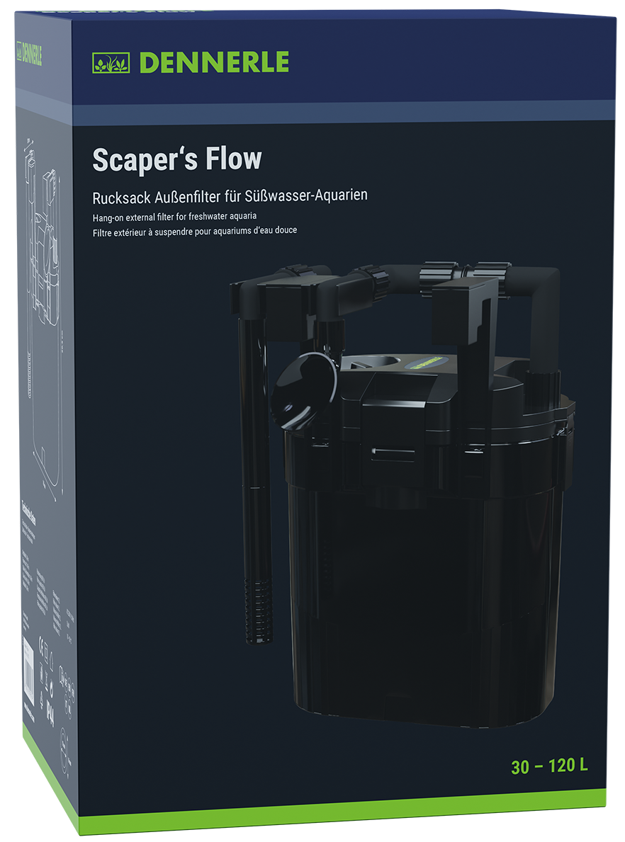 DENNERLE Scapers Flow - Filtre Hangon BLACK
