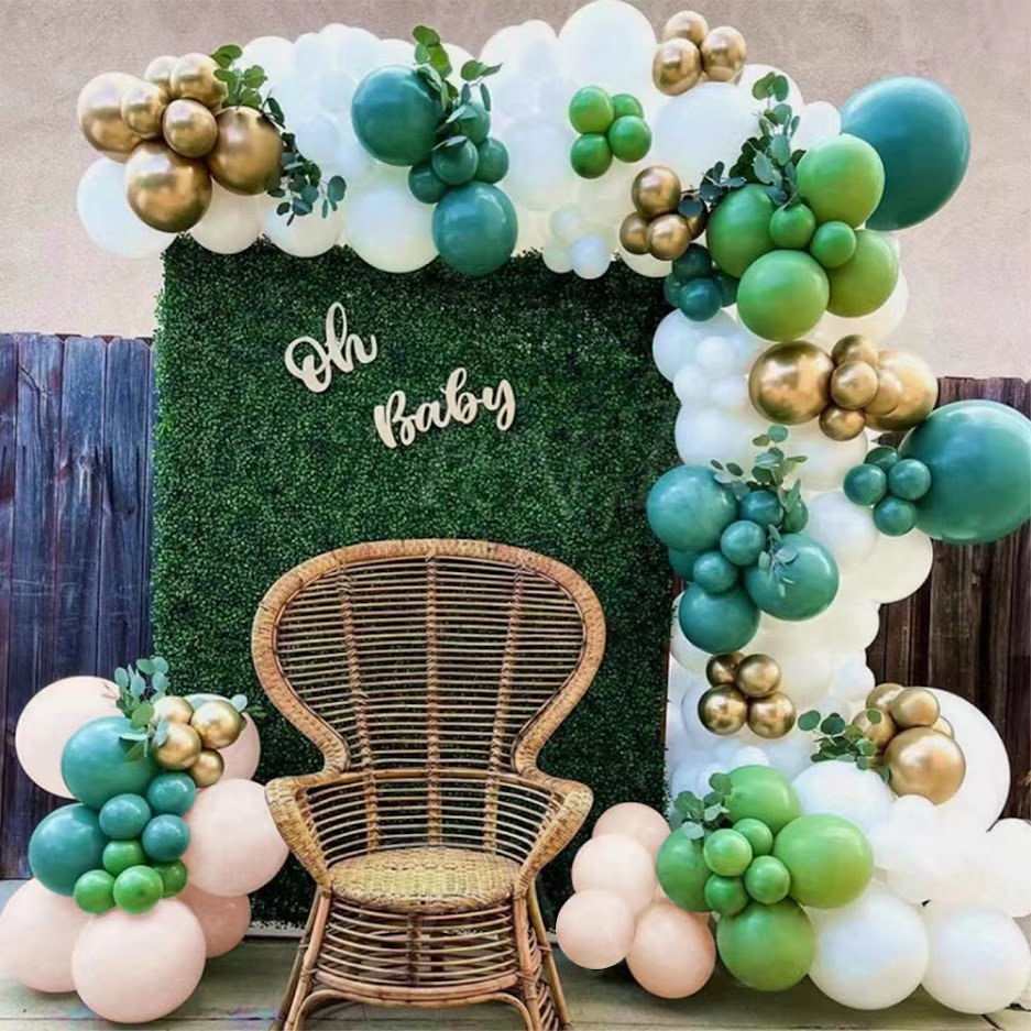 Kit ballons pour l'arche anniversaire mariage 136 pièces - MARIAGE