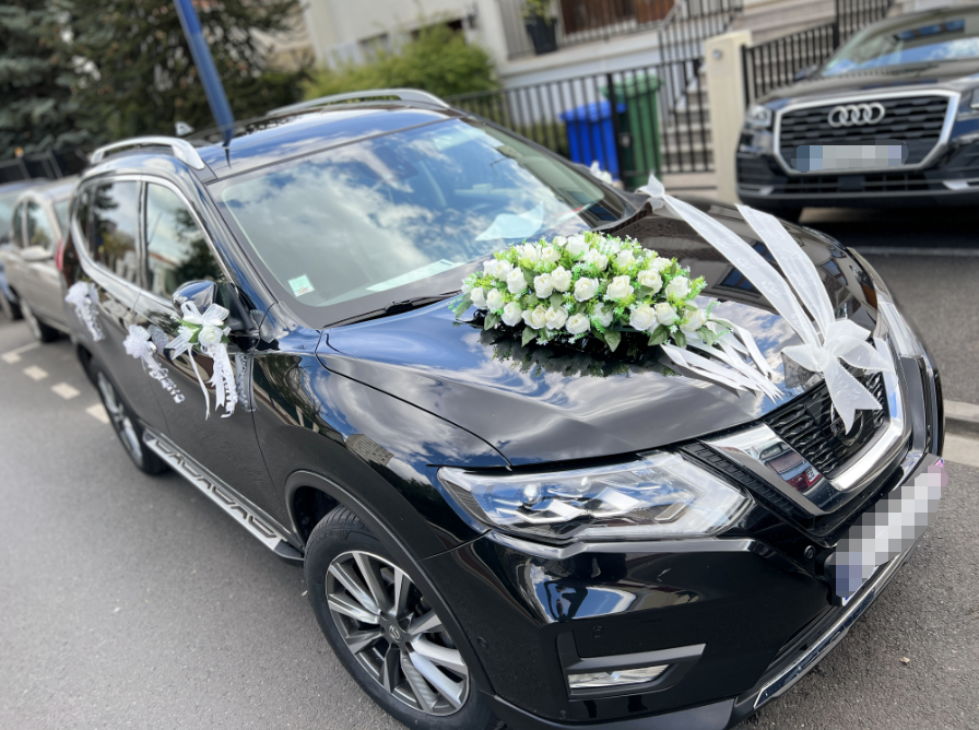 Kit décoration voiture de mariage