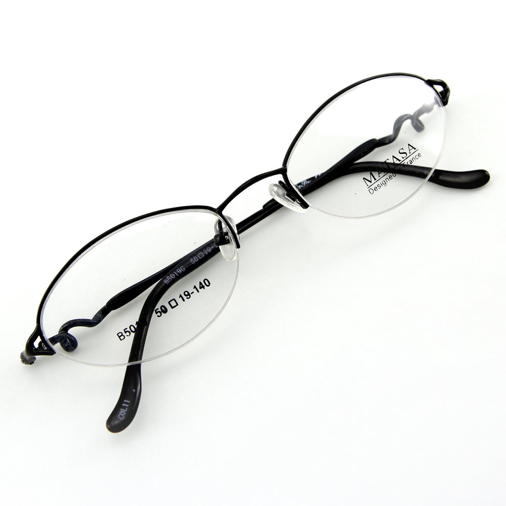 Monture de lunettes de vue nylor demi cerclée LB5019 Noir