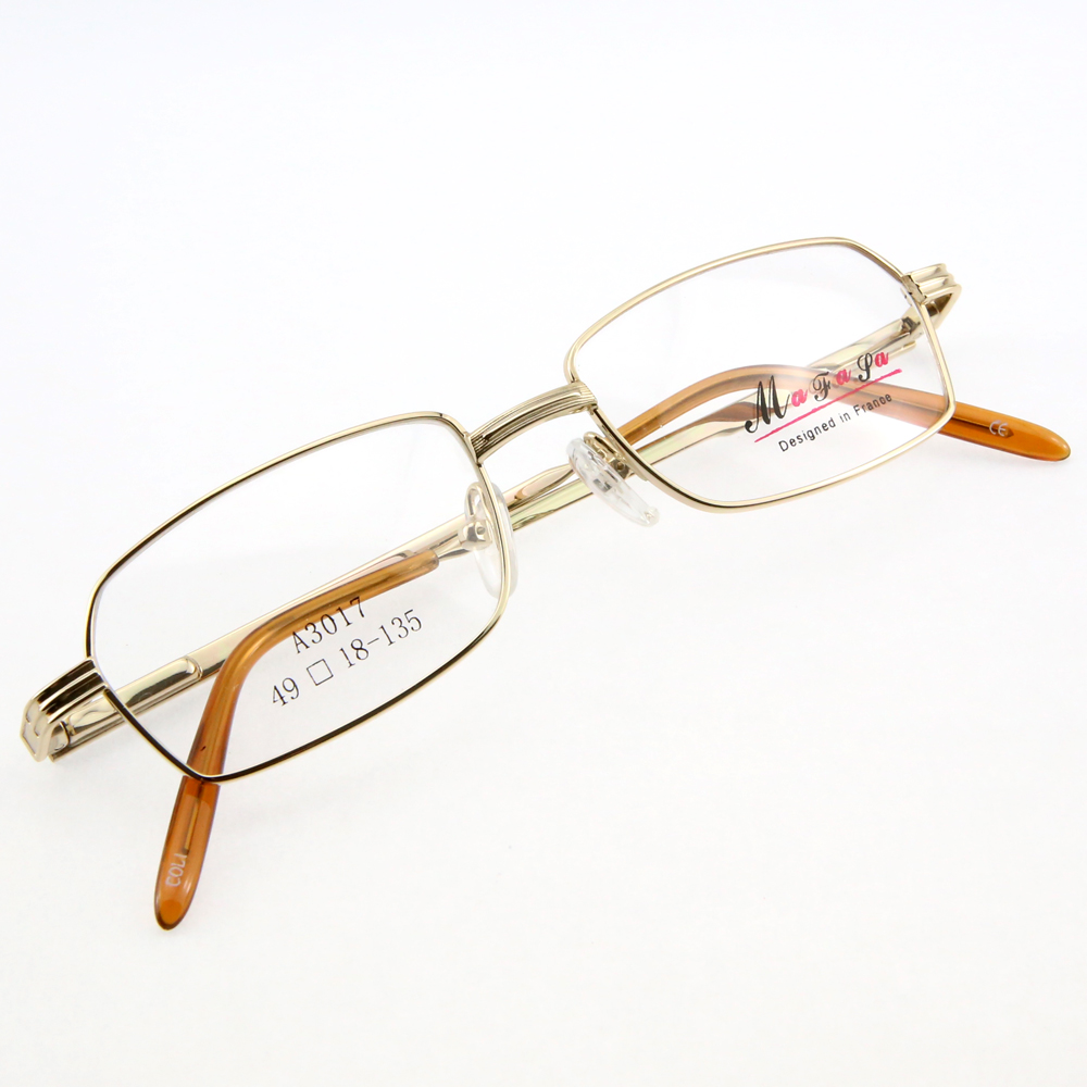 Monture de lunettes de vue flex cerclée LA3017 Doré