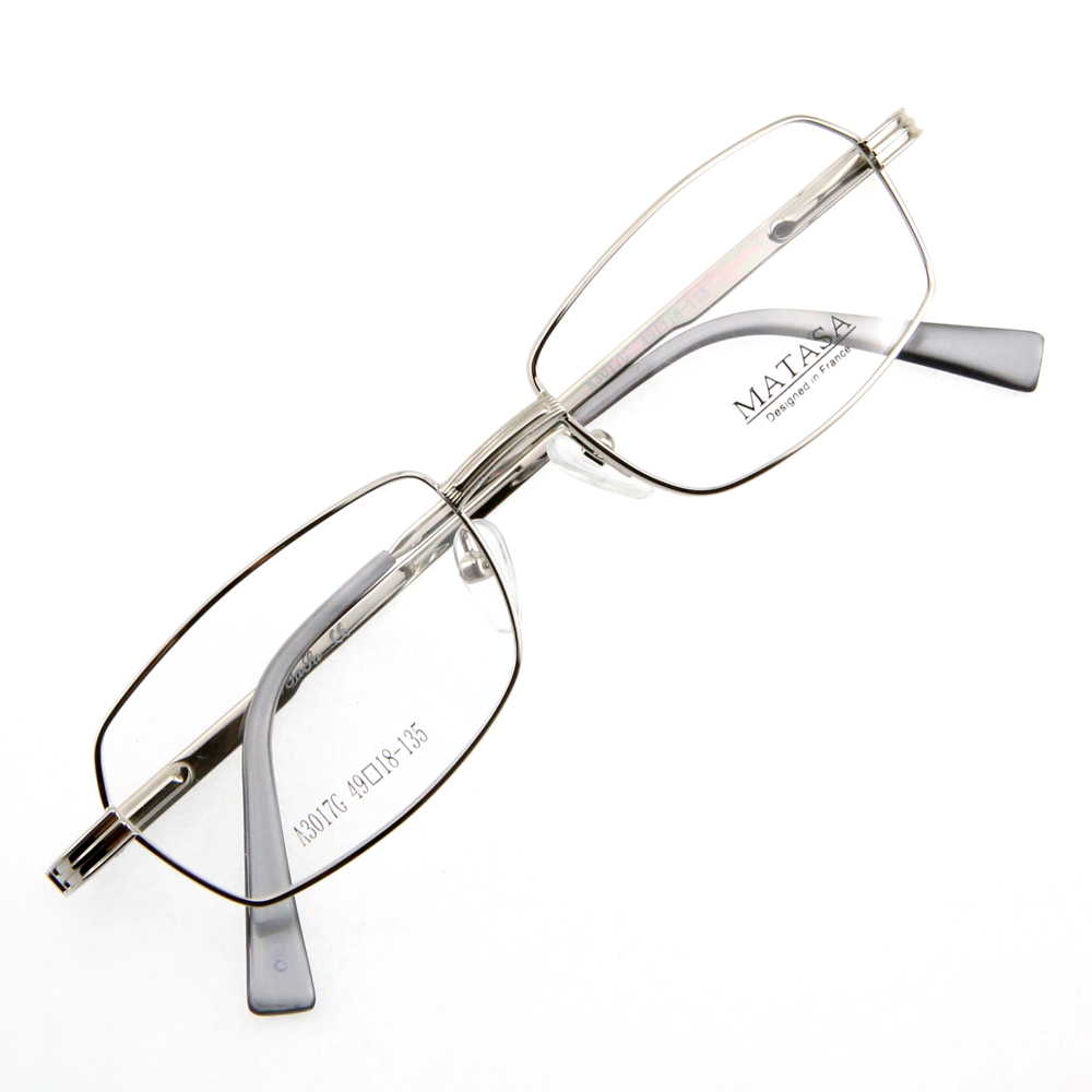 Monture de lunettes de vue flex cerclée LA3017 Argenté