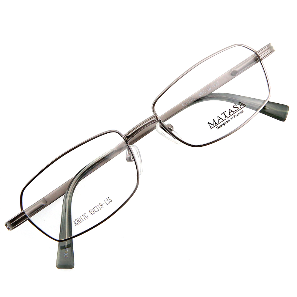 Monture de lunettes de vue flex cerclée LA3017 Gris