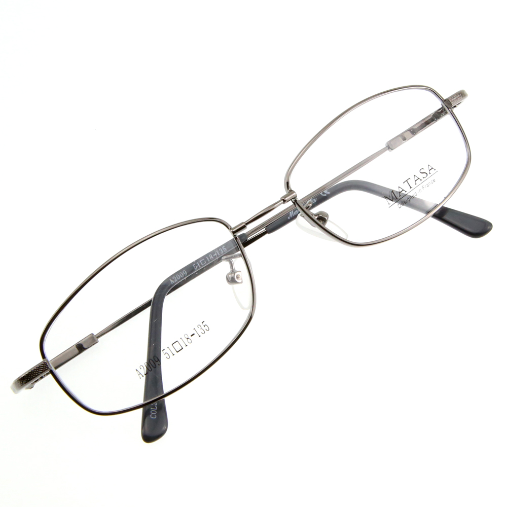 Monture de lunettes de vue Mémo flex cerclée LA2009 Gris