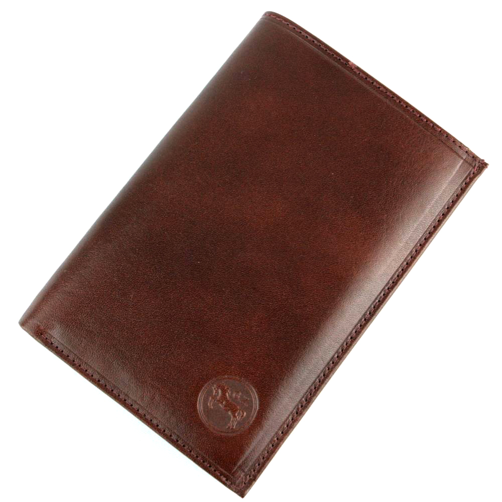 Portefeuille porte cartes 3 volets cuir vachette GZ0007 Marron