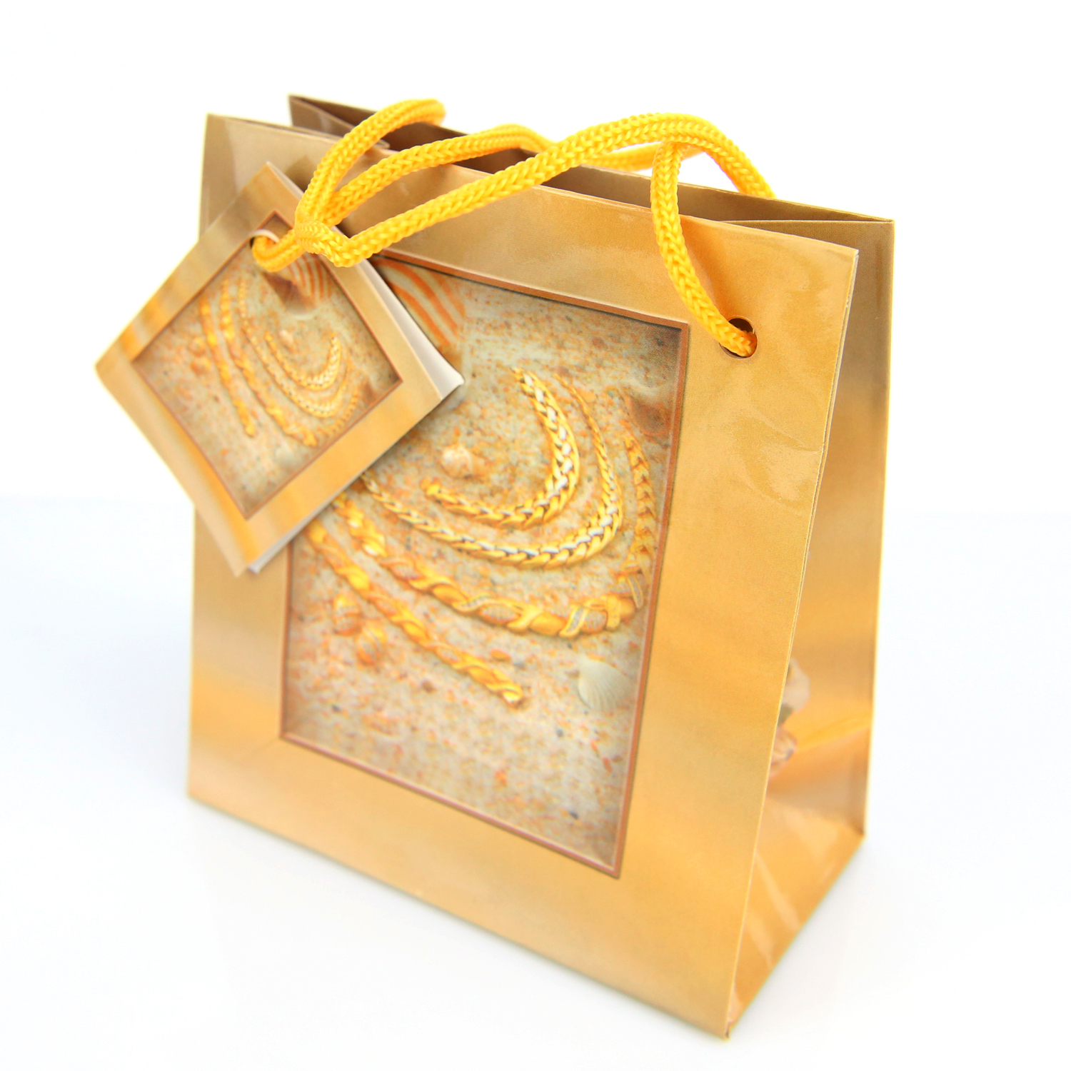 Lot 48 sacs cordelettes motif papillon fleur emballage dragées cadeaux SCE1 Camel