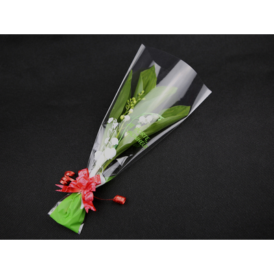 100 emballage cellophane roses en bois ou brins de muguet 1er Mai CLO9