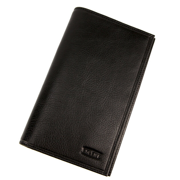 Porte-cartes Mini Portefeuille Markiaro Delta Cuir Vachette Texturé - Noir/bleu/blanc - Pratiquement Neuf